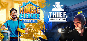 House Cleaner Simulator and Thief Simulator banner
