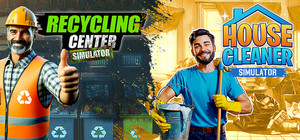 House Cleaner Simulator + Recycling Center Simulator banner
