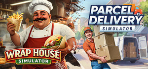 Parcel Delivery Simulator + Wrap House Simulator banner
