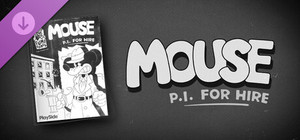 MOUSE: P.I. For Hire Comic Book banner