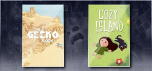 Gecko Gods & Cozy Island banner