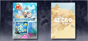 Let's Minesweeper & Gecko Gods banner