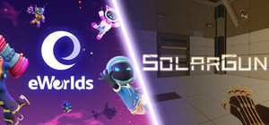 eWorlds + Solar Gun banner