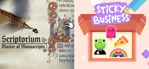 Sticky Business x Scriptorium banner