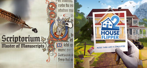 House Flipper 2 x Scriptorium banner