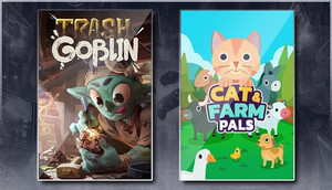 Trash Goblin & Cat & Farm Pals banner