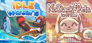 Cozy Waters Bundle: Idle Waters x NoSlack Pets: Lo-Fi Paws banner