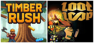 Timber Rush X Loot Loop banner