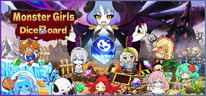 Monster Girls Dice Board banner