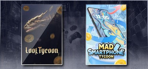 Loot Tycoon & Mad Smartphone Tycoon banner