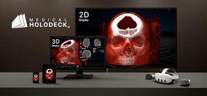 Medicalholodeck's Spatial OS: Train surgery, create digital twins with AI and DICOM, and study human anatomy and medicine banner