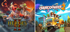 Heroes of Hammerwatch II x Overcooked! 2 banner