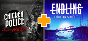 Endling + Chicken Police - Paint it RED! banner