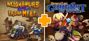 Neighbours Back From Hell + Heroes Of Loot: Gauntlet Of Power banner