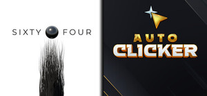 Sixty Four x Auto Clicker banner