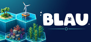 Blau banner
