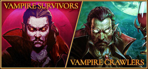 Vampire Crawlers x Vampire Survivors banner