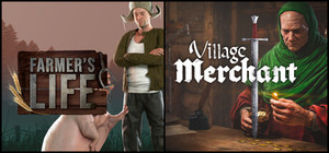 Village Merchant x Farmer's Life banner