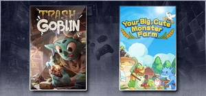 Trash Goblin & Your Big, Cute Monster Farm banner