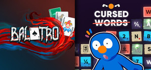 Balatro + Cursed Words banner