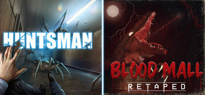 Huntsman x BLOOD MALL: RETAPED banner