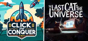 💣 Click and Conquer × The Last Cat in the Universe 🐱 banner