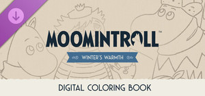 Moomintroll: Winter's Warmth - Digital coloring book banner