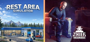 Rest Area Simulator and Thief Simulator banner