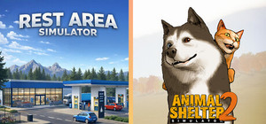 Rest Area With Animals banner