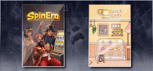 Spinera & Cats & Cups banner