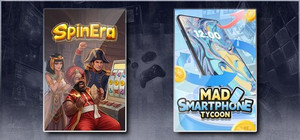 Spinera & Mad Smartphone Tycoon banner