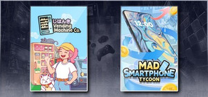 Vending Machine Co. & Mad Smartphone Tycoon banner