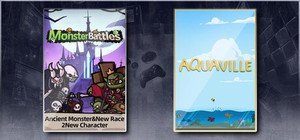 Aquaville&Monster Battles banner