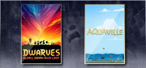 Aquaville&Dwarves: Glory, Death and Loot banner