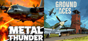 Ground of Aces x Metal Thunder banner