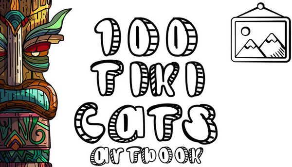 100 Tiki Cats - Artbook