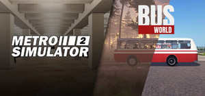 Bus World + Metro Simulator 2 banner