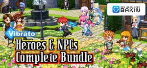 RPG Developer Bakin Vibrato Heroes & NPCs Complete Bundle banner