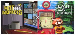 The Last Gas Station × Do Not Feed the Monkeys banner