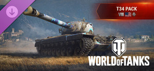 World of Tanks — T34 Pack (VIII American Heavy Tank) banner