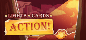 Lights, Cards, Action! banner