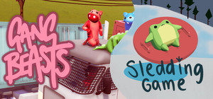 Sledding Game & Gang Beasts banner
