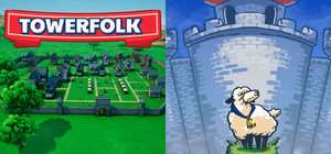 Towerfolk X Flocking Hell: Medieval Strategy Bundle banner
