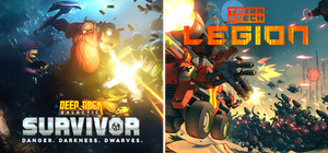 Deep Rock Galactic: Survivor x TerraTech Legion banner