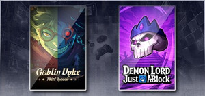 Goblin Vyke: The Thief Tycoon & Demon Lord: Just a Block banner