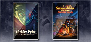 Goblin Vyke: The Thief Tycoon & Stickman Strikes: Conquer Fantasy World banner