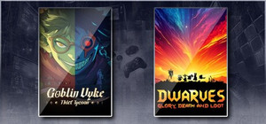 Goblin Vyke: The Thief Tycoon & Dwarves: Glory, Death and Loot banner
