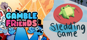 Sledding Game X Gamble With Your Friends banner