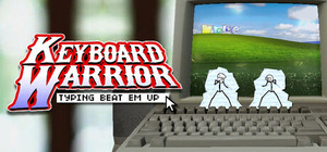 Keyboard Warrior Stickman - Typing Beat Em Up banner