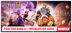 For The King II x Worlds of Aria banner